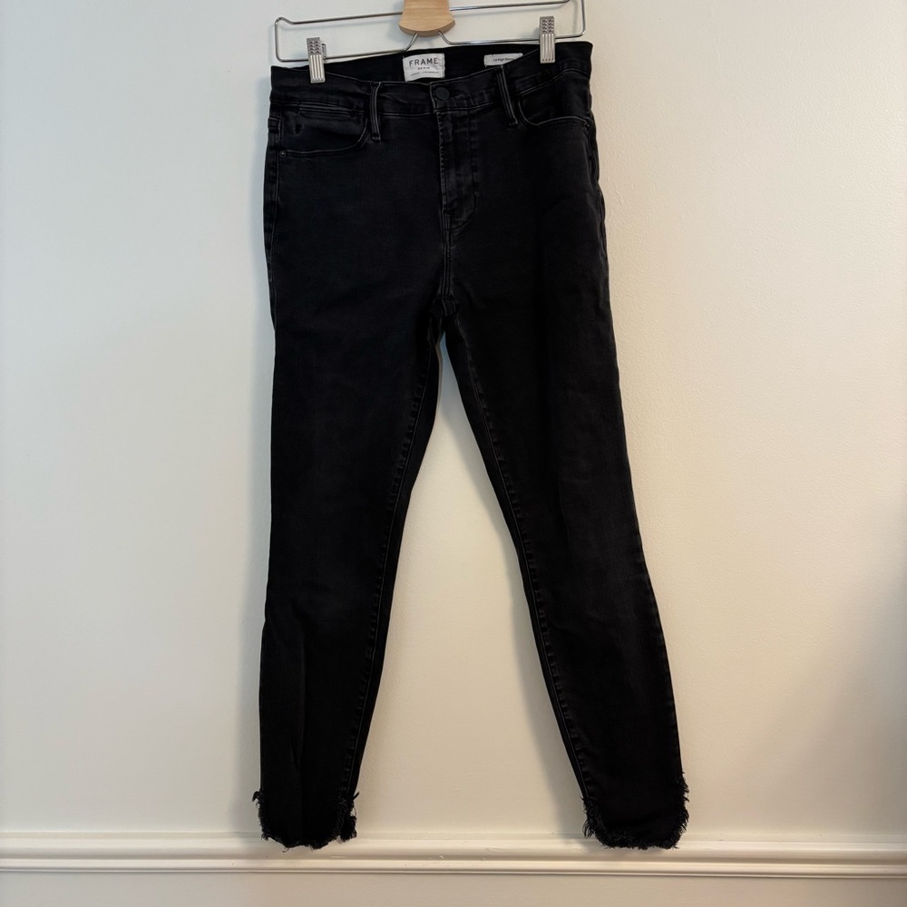 Frame Denim Women's Dark Skinny Jeans